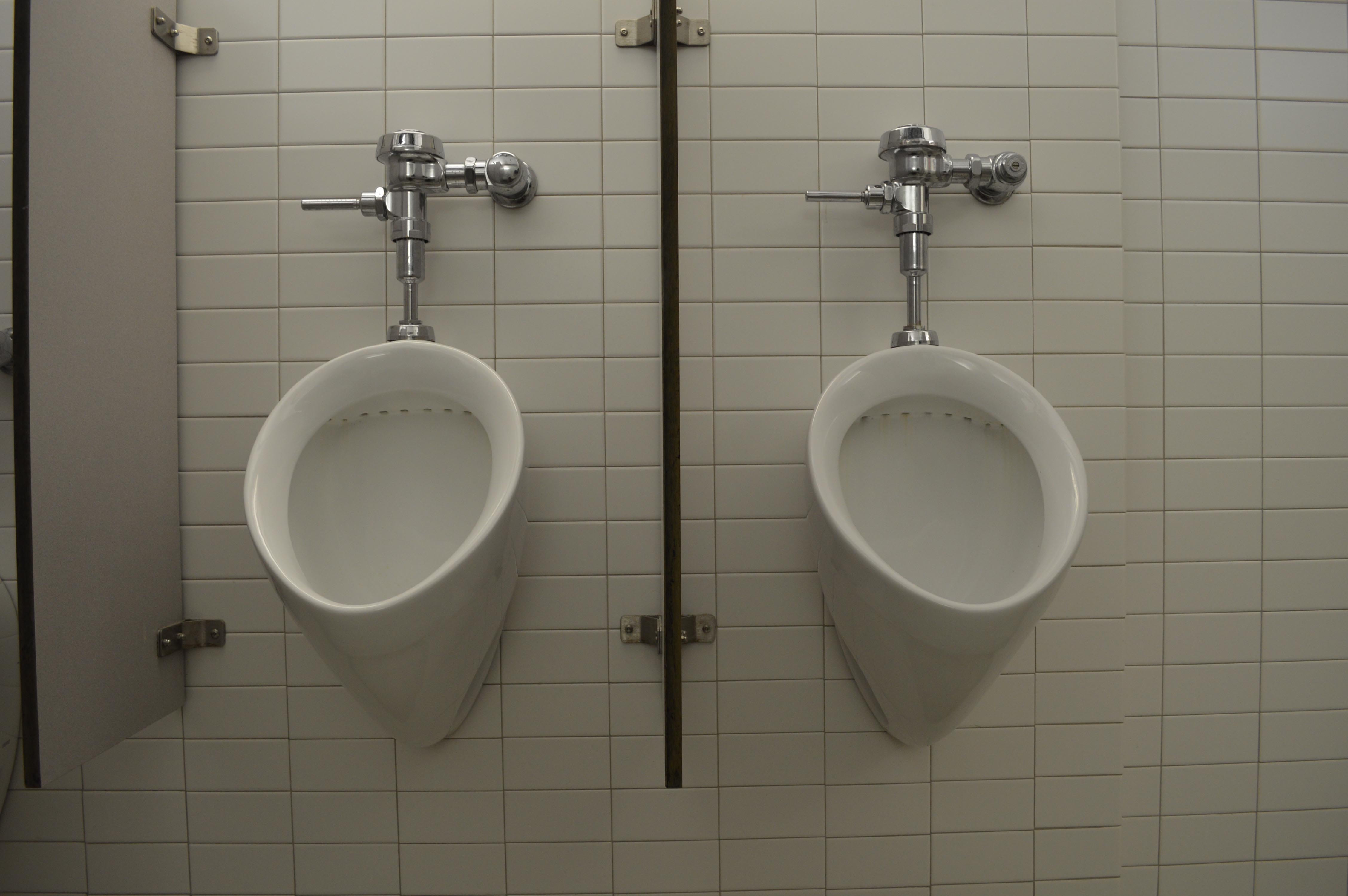 Photo of cone urinals